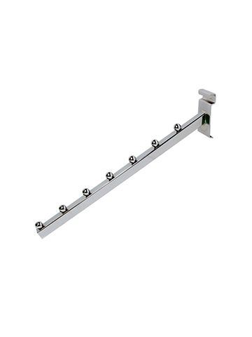 16" Chrome, Gridwall Waterfall with 7 Ball Stops 