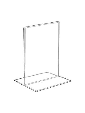 Acrylic Two Sided, Bottom Loading Sign Holder, 5-1/2" x 7"