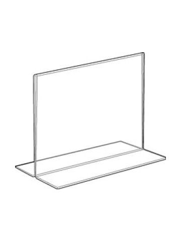 Acrylic Two Sided, Bottom Loading Sign Holder, 7" x 5-1/2"