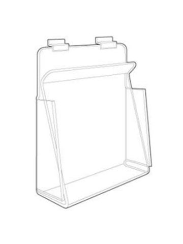 Acrylic Deluxe 1-Pocket Literature Holder, 9-1/4" x 11"