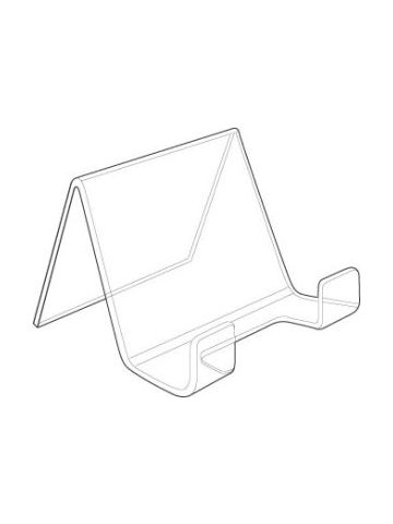 Acrylic Dinnerware Plate Holder, 3" x 3.75"