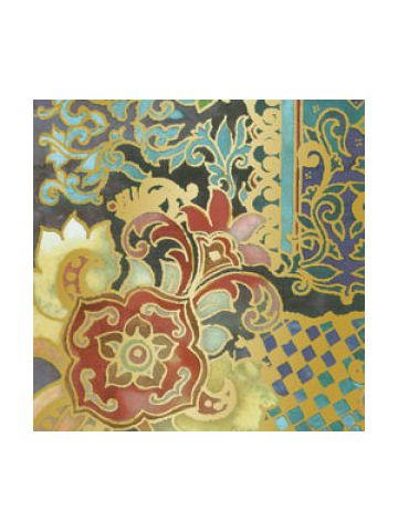 Floral & Tapestries Gift Wrap, Ornate Tapestry, Metallized 
