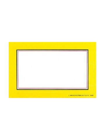Yellow Blank, Sign Cards, 3-1/2" x 5-1/2"