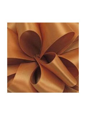 1-1/2" Old Gold, Single Faced Satin Ribbon