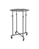 Clothing Rack, Grey, 36" Round