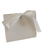 White Purse Totes, 4.5" x 2" x 3.75"