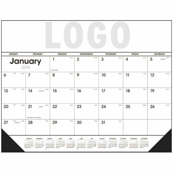 Monthly Flat Desk Calender